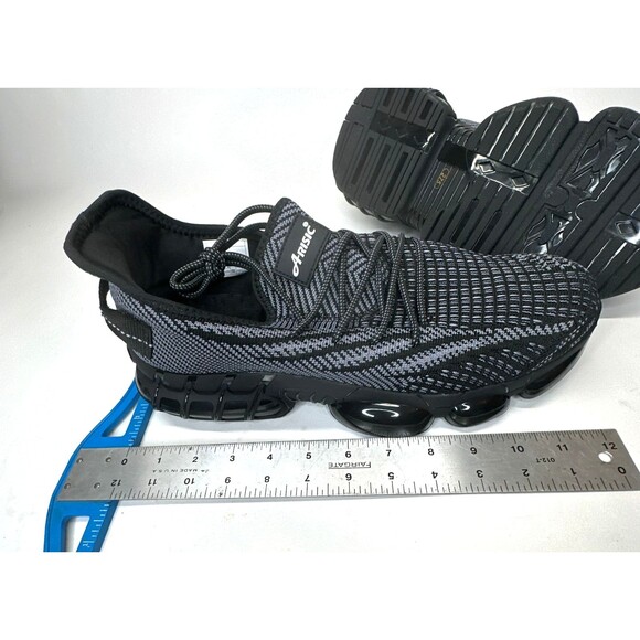 Arisic Safety Toe Shoes  Lightweight Safety Composite Toe Shoes  Euro 45 Black - Picture 6 of 7